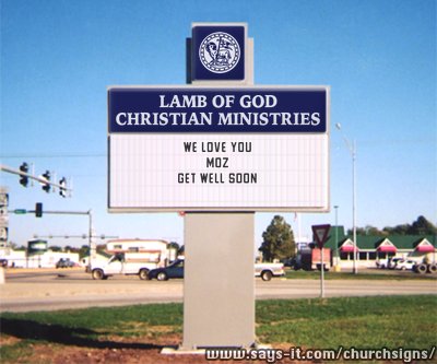 Fun Church Signs